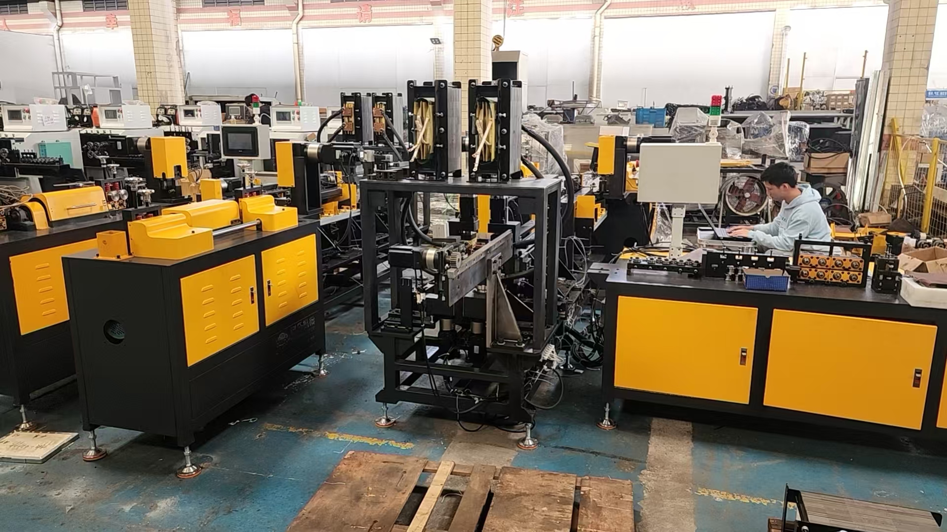 Ground Buster wire stand making machine